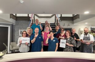 Holbeach Meadows team members achieve 100% in training