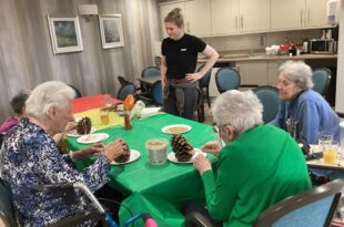 Wildlife Things Rescue visit Holbeach Meadows Care Home